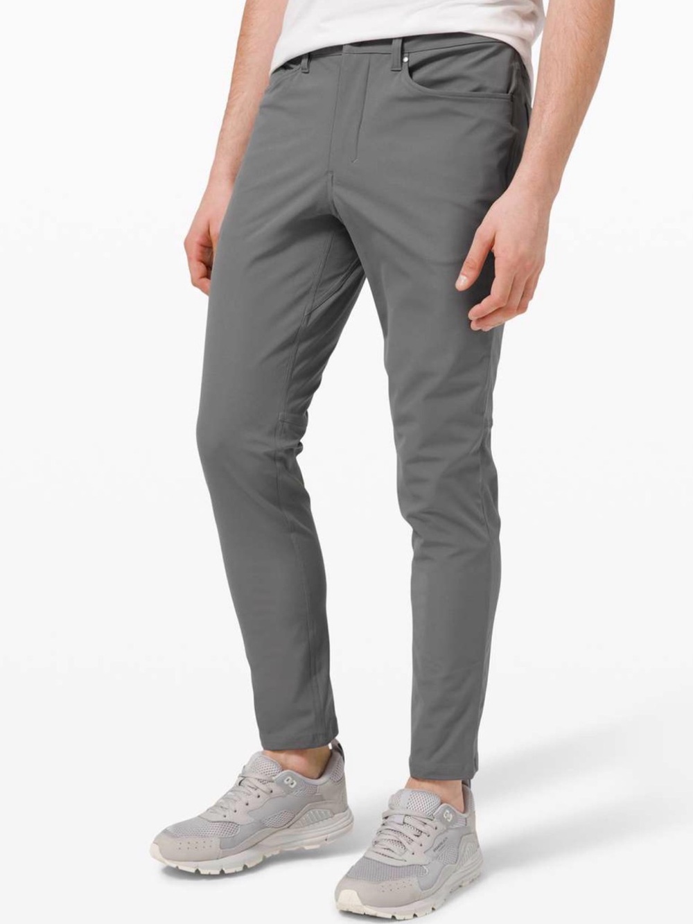 Lululemon ABC Pant Slim 30" Warpstreme Gray Size 34